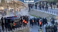 مواجهات بين جماهير الرجاء وقوات الأمن بمحيط ملعب سانية الرمل